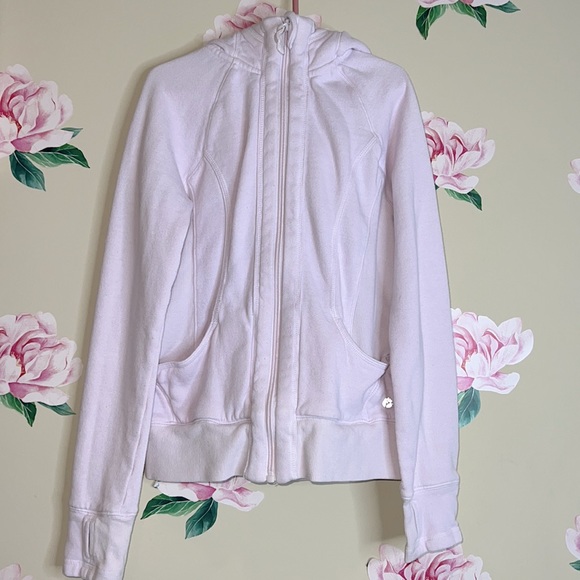 90 Degree By Reflex Lace Up Long Sleeve Sweatshirt In Heather Grey, Size L